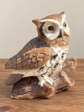 🦉Ceramic Owl on Branch